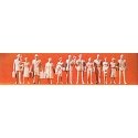 Unpainted Figures -- Standing Passengers & Passers-By, I, Preiser Kg 63000