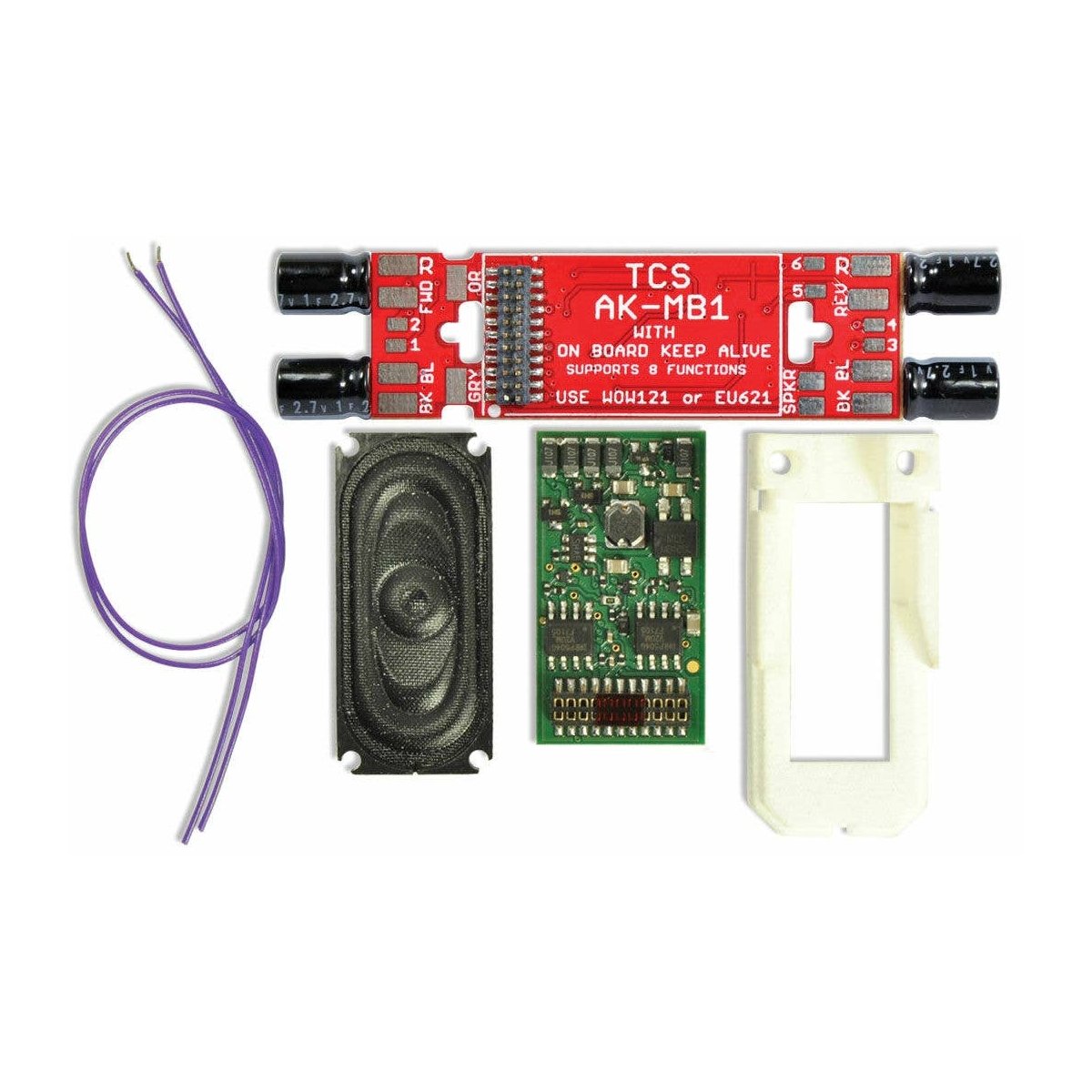 WDK-ATL-1 WOWKit Complete Sound Conversion -- Fits Atlas Alco RS3, RS32/36, C424/425, RS11, RSD4/5, HO Train Control Systems 177