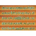 Unpainted Figure Set -- Sitting People pkg(120), HO, Preiser Kg 16328
