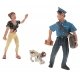 Scenic Accents(R) Figures -- Polly′s Postal Pursuit, G, Woodland Scenics 2560