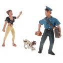 Scenic Accents(R) Figures -- Polly′s Postal Pursuit, G, Woodland Scenics 2560