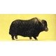 Wild Animal Figures, 1/24 - 1/25 Scale -- Yak, 1/25, Preiser Kg 47541