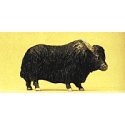 Wild Animal Figures, 1/24 - 1/25 Scale -- Yak, 1/25, Preiser Kg 47541
