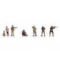 Hunters and Foresters -- 6 People, 2 Dogs, N, Noch Gmbh & Co 36059