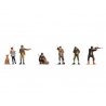 Hunters and Foresters -- 6 People, 2 Dogs, N, Noch Gmbh & Co 36059