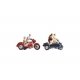 Motorcyclists/Motorbikers -- 3 People & 2 Bikes Set 2, N, Noch Gmbh & Co 36905