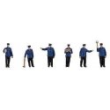 Era III German Railway Staff -- pkg(6), HO, Faller Gmbh 151623