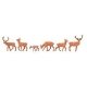 Red Deer -- pkg(6), HO, Faller Gmbh 151907
