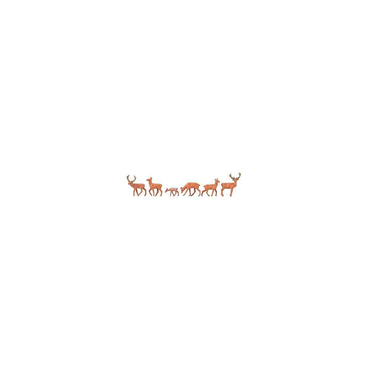 Red Deer -- pkg(6), HO, Faller Gmbh 151907