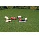 Animals -- Pigs pkg(9), O, Bachmann Industries 33168