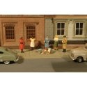 Sidewalk People pkg(7), O, Bachmann Industries 33167