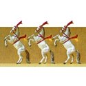 Animals -- Show Horses pkg(3), N, Preiser Kg 79712
