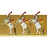 Animals -- Show Horses pkg(3), N, Preiser Kg 79712