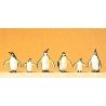 Animals -- Penguins pkg(6), HO, Preiser Kg 20398