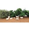 Sheep pkg(7), HO, Bachmann Industries 33122