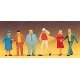 Pedestrians -- Passers-By pkg(6), HO, Preiser Kg 14124