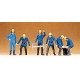 Firemen -- 5, HO, Preiser Kg 14204