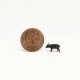 Pigs -- Assorted Colors pkg(5), HO, ALL SCALE MINIATURES 870807