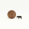 Pigs -- Assorted Colors pkg(5), HO, ALL SCALE MINIATURES 870807