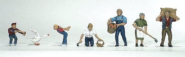 Farm People - Scenic Accents(R) -- pkg(6), HO, Woodland Scenics 1857