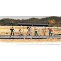 Railroad Personnel -- Train Work Crew pkg(6), HO, Bachmann Industries 42341