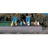 Sitting Passengers pkg(6), HO, Bachmann Industries 42342