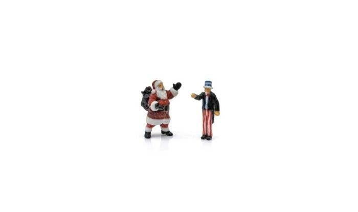 Find Me Figures Scenic Accents(R) -- Holiday Figures pkg(2), O, Woodland Scenics 2864