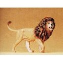 Wild Animal Figures, 1/24 - 1/25 Scale -- Lion Standing, 1/25, Preiser Kg 47503