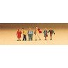 Passengers -- Walking, N, Preiser Kg 79021