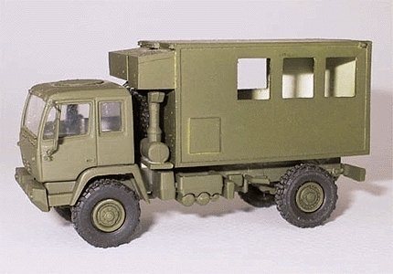 Miltary - US/NATO - Light/Medium Tactical Vehicles -- M1079 Mobile Shop Van, HO, Trident Miniatures 90224