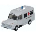 Bedford J1 Lomas Ambulance - Assembled -- Army Medical Services (white, red cross), N, Oxford Diecast NBED006