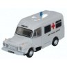 Bedford J1 Lomas Ambulance - Assembled -- Army Medical Services (white, red cross), N, Oxford Diecast NBED006