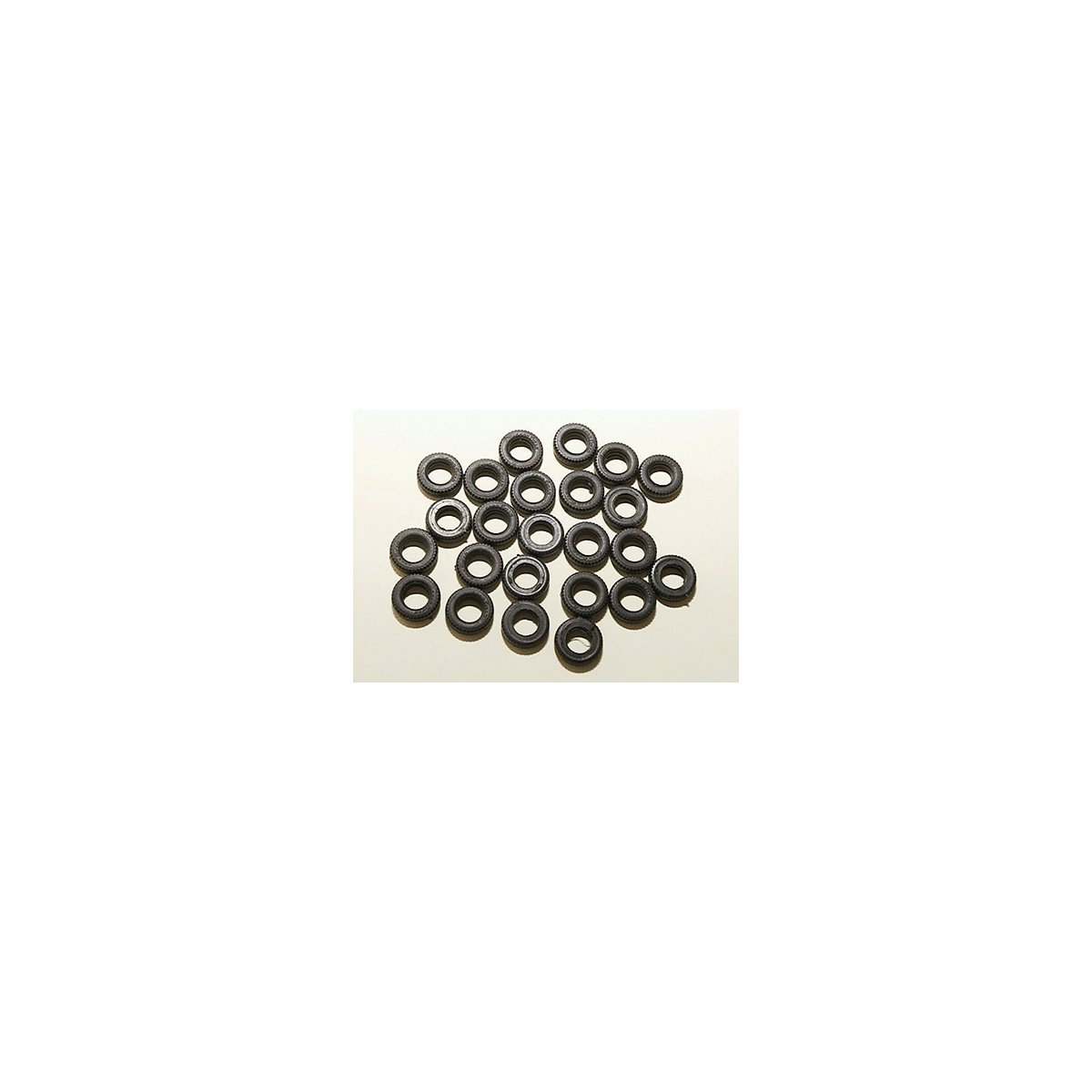 Military Accessories -- Tires - 7/16′ 11mm Diameter, HO, Trident Miniatures 96039