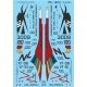 Military Decal Set -- F-4s: F-4B, VF-51, F4J and VF-96, 1/48, Microscale Industries Inc AC480038