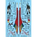 Military Decal Set -- F-4s: F-4B, VF-51, F4J and VF-96, 1/48, Microscale Industries Inc AC480038