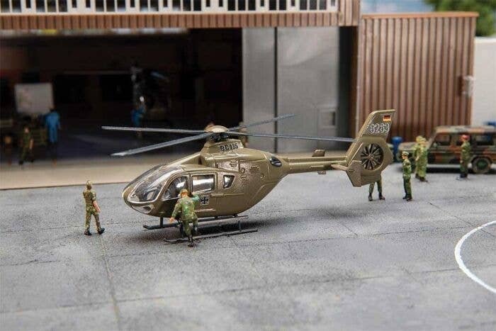 Airbus EC135 Military Helicopter - Kit -- German Army, HO, Faller Gmbh 131022