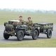 British Airborne Jeep - Resin Kit -- Unpainted, HO, Trident Miniatures 87229