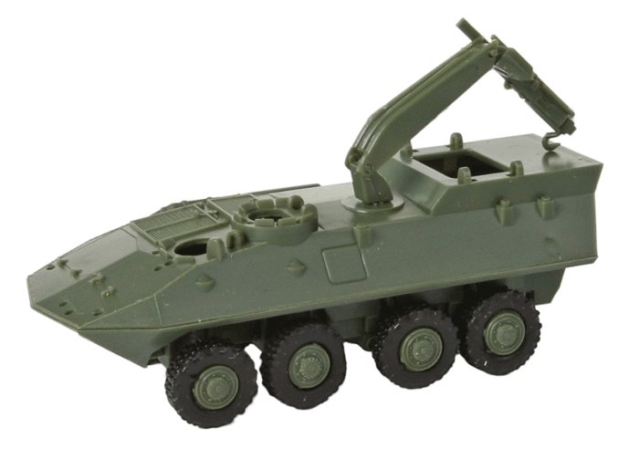 Military - United States Marine Corps (Modern) - Light Armored Vehicles (LAV) -- LAV-R Recove, HO, Trident Miniatures 90027