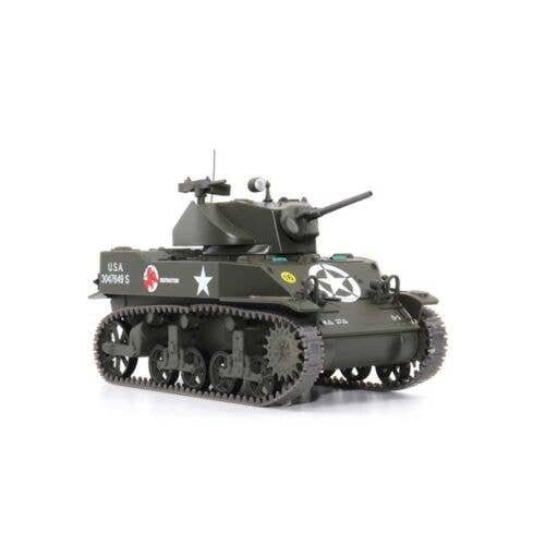 US M5A1 Light Tank - Assembled -- M5A1 Light Tank - 37th Tank Battalion - France, September 1944, 1/43, Atlas O 3002655