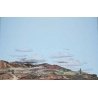 Background Scene 24 x 36′ 60 x 90cm - Instant Horizons(TM) -- Desert to Country, HO, Walthers SceneMaster 707