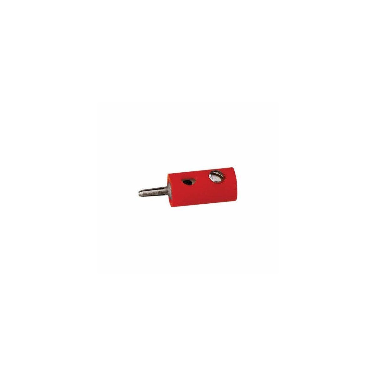 Round Plugs w/Crossover Hole -- Red, ALL, Brawa Modellspielwaren 3052