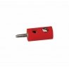 Round Plugs w/Crossover Hole -- Red, ALL, Brawa Modellspielwaren 3052