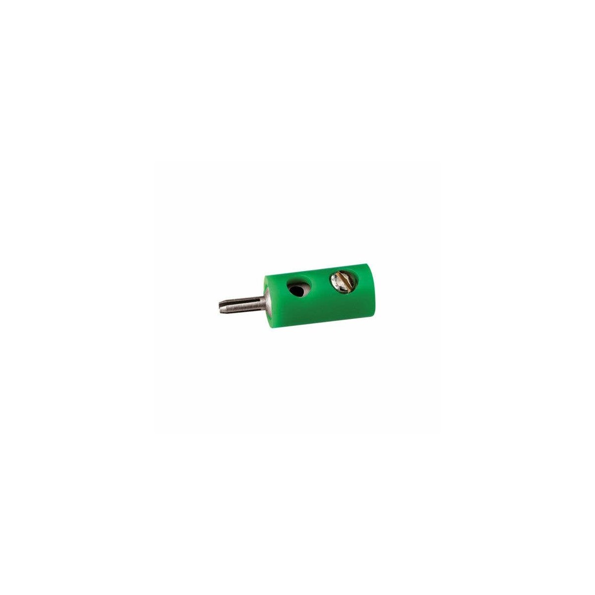 Round Plugs w/Crossover Hole -- Green, ALL, Brawa Modellspielwaren 3053