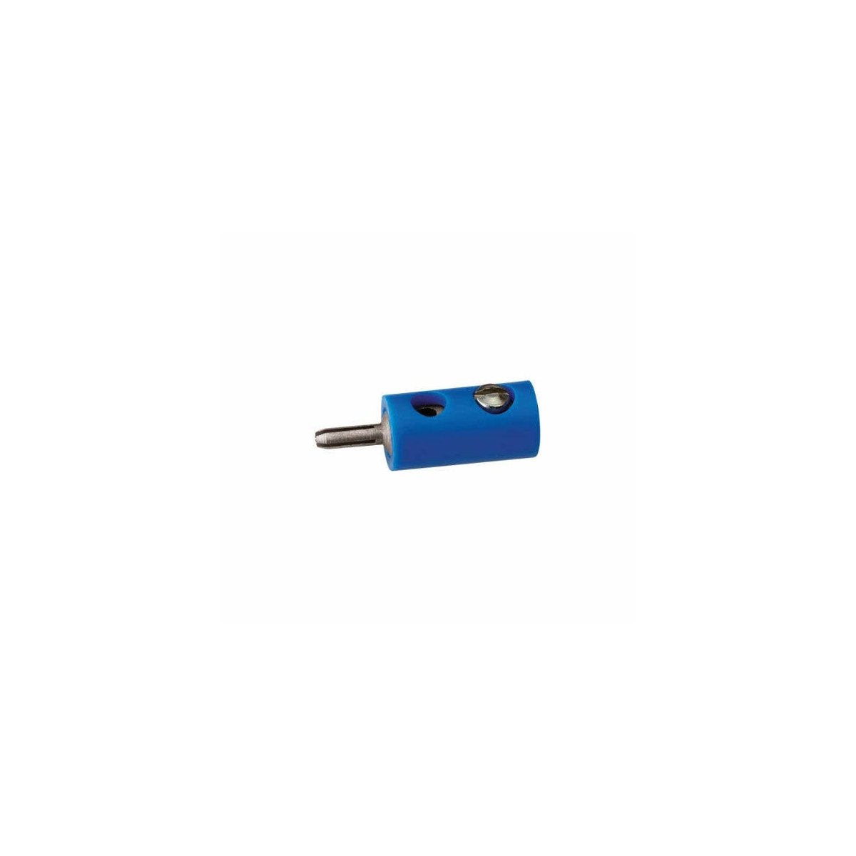 Round Plugs w/Crossover Hole -- Blue, ALL, Brawa Modellspielwaren 3055