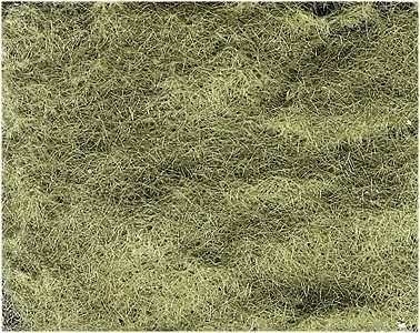 Static Grass Flock(TM) - 57-11/16 Cubic Inches 945 Cubic cm -- Light Green, All Scales, Woodland Scenics 634
