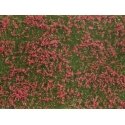 Ground Cover Foliage Pad -- Meadow Red 4-3/4 x 7-1/16′ 12 x 18cm, All Scales, Noch Gmbh & Co 7257