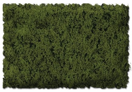 Flock & Turf - Scenic Foams & Ground Textures - Green Tones - 32 Ounces -- Burnt Green - C, All Scales, Scenic Express 813B