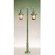 Historic Park Light -- Double-Arm Hanging, Height: 3-1/2′ 8.9cm, HO, Brawa Modellspielwaren 5222
