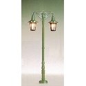 Historic Park Light -- Double-Arm Hanging, Height: 3-1/2′ 8.9cm, HO, Brawa Modellspielwaren 5222