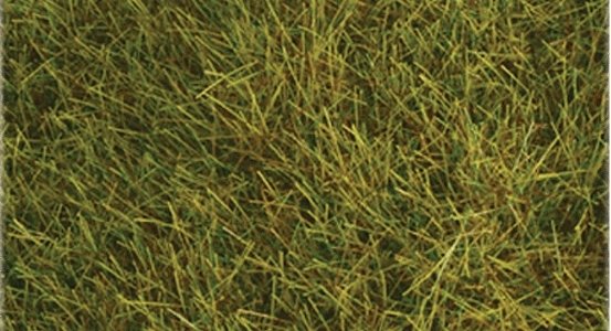 Wild Grass Pad - 11 x 5-1/2′ 27.4 x 14cm -- Pasture Green, All Scales, Heki/Mini Forest 1576